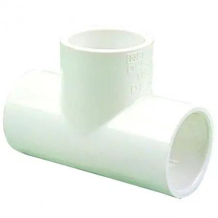 NIBCO INC L10415Y 401-025 21/2 SXSXS TEE PVC 40