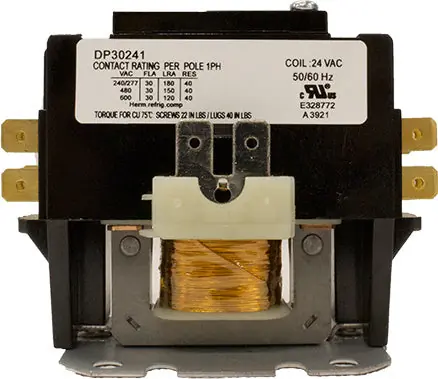 NSI Industries DP30241 Contactor 30A 24V 1.5 Pole