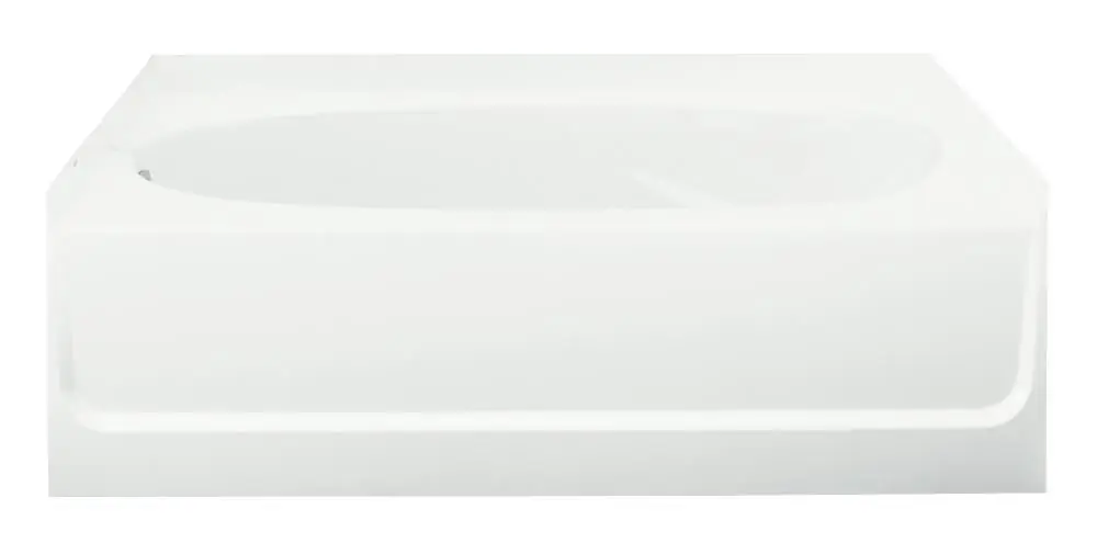 Sterling 71111112-0 Ensemble 60 in. x 42 in. Soaker Alcove Bathtub with Left Drain