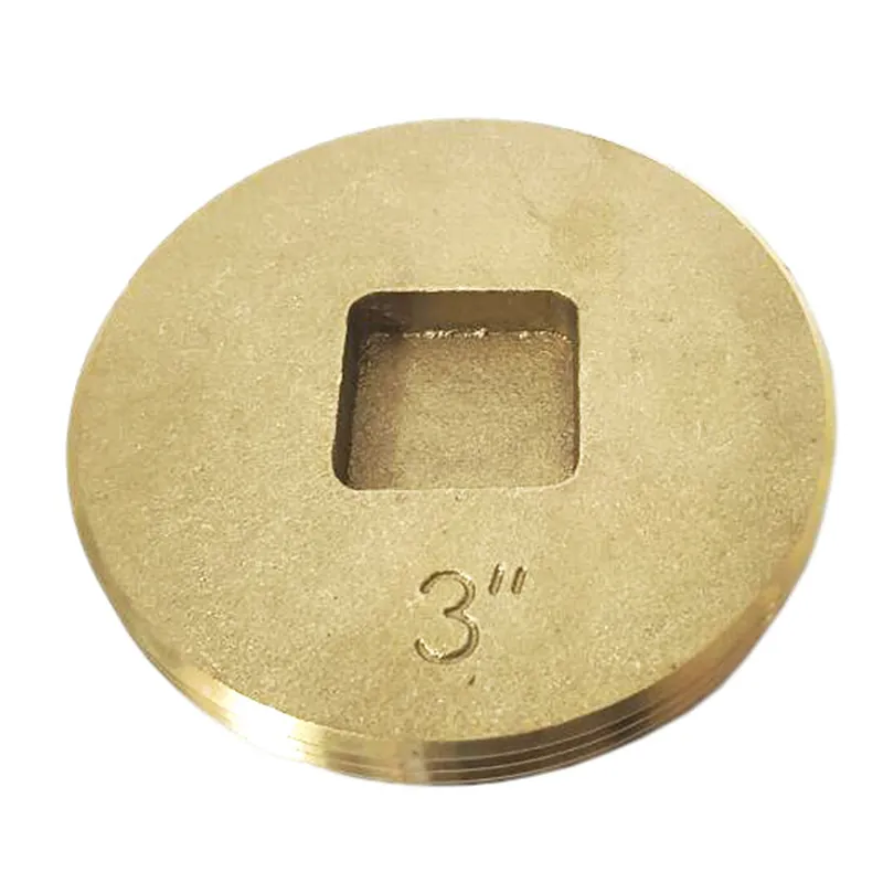 Braxton Harris Company CPSCC3 3-Inch Brass Countersunk Cleanout Plug