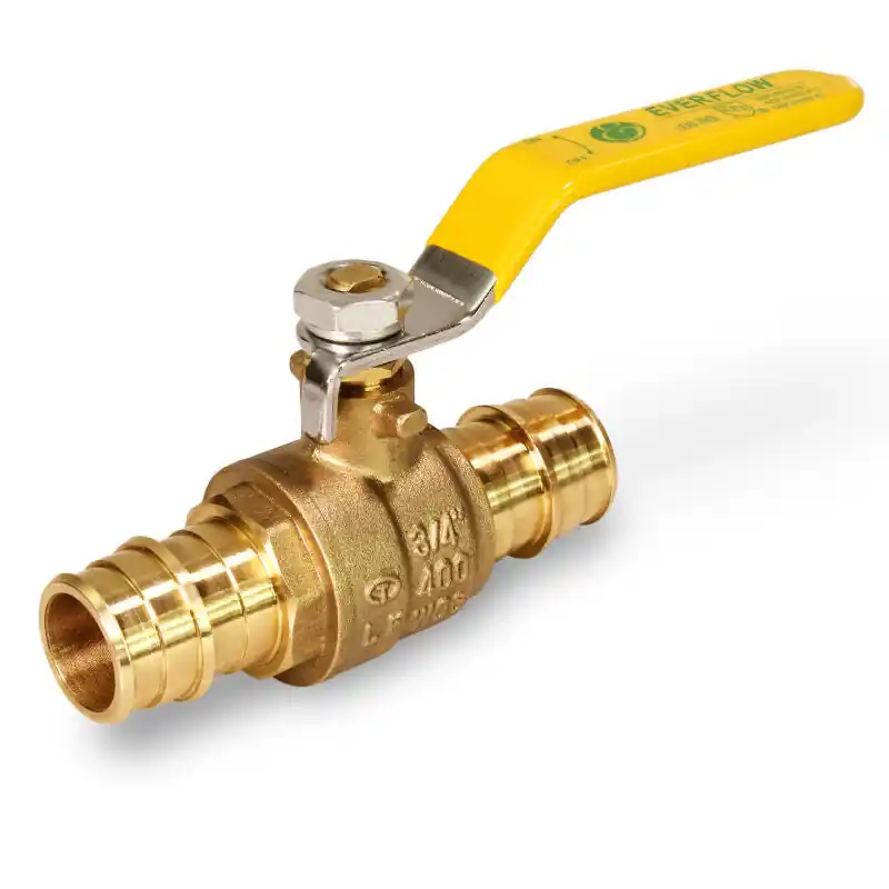 Everflow 600F012-NL 1/2 IN F1960 PEX Ball Valve - Lead Free