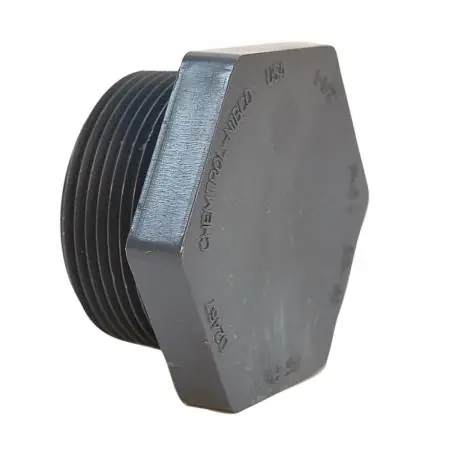 NIBCO INC CA10550 4516-4 THD PLUG PVC 80