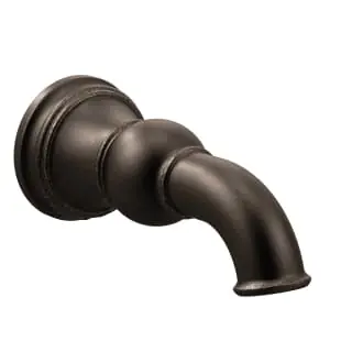 Moen S12105ORB Weymouth Non-Diverter Tub Spout in Oil Rubbed Bronze