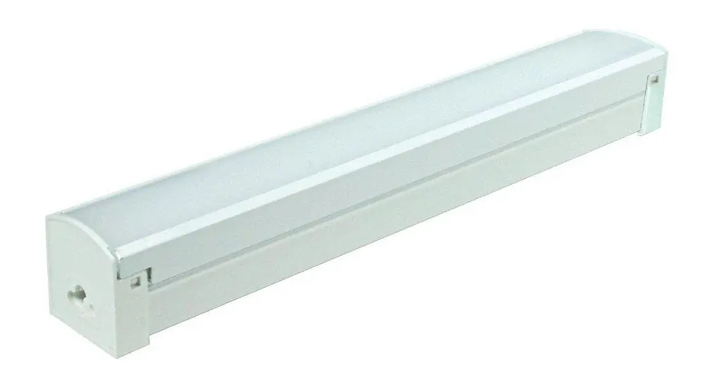 NUVO 65-1102 1-Light LED Connectable Strip Light Fixture in White