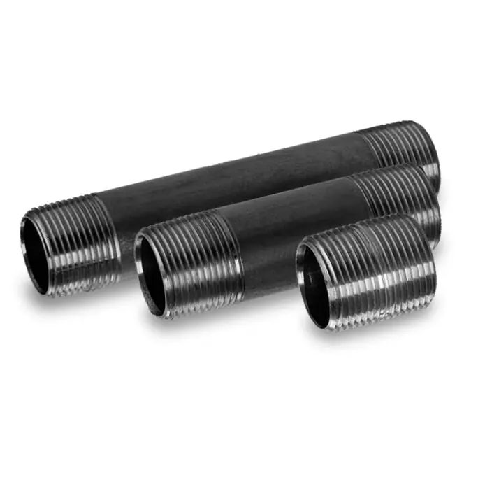 Various 0830014601 Nipple Black Steel 1/2X1-1/2 Standard Replacement MPN
