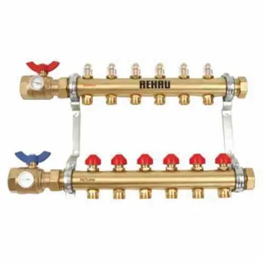 REHAU 240051-100 PRO-BALANCE Manifold Set 5-Outlet