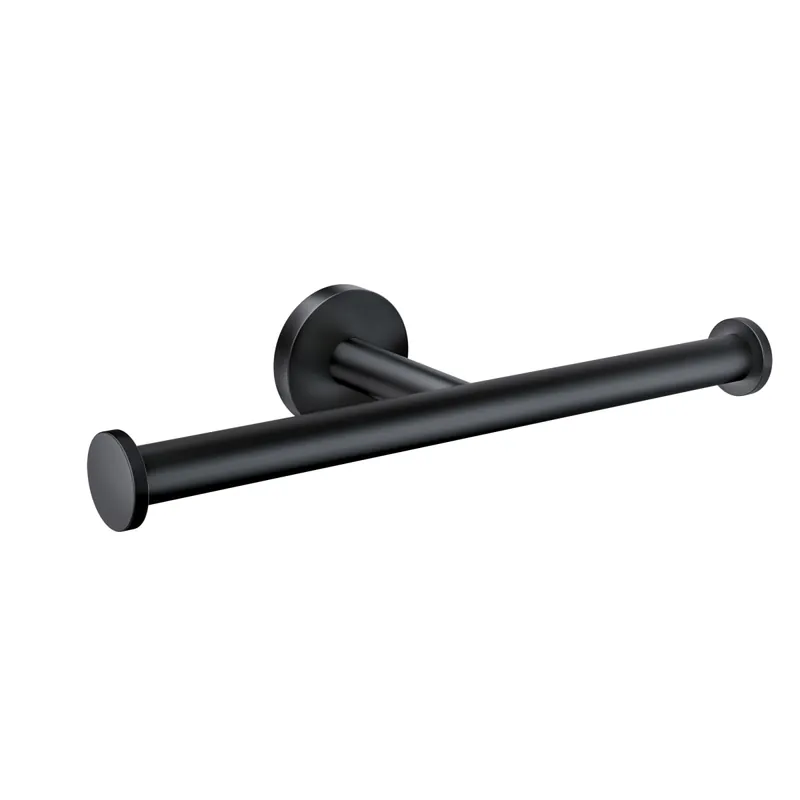 Moen Y5788BL Arlys Matte Black Double Paper Holder