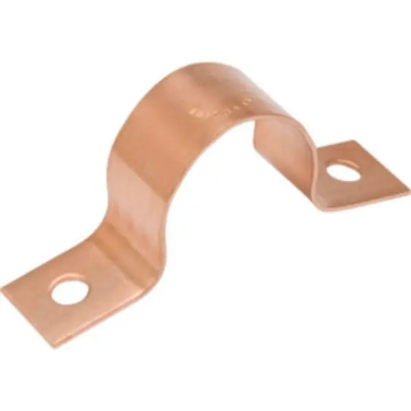 C&S Manufacturing THPS-150C 1-1/2 2-Hole Copper Pipe Strap