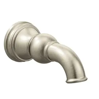 Moen S12105BN Weymouth Non-Diverter Tub Spout in Brushed Nickel