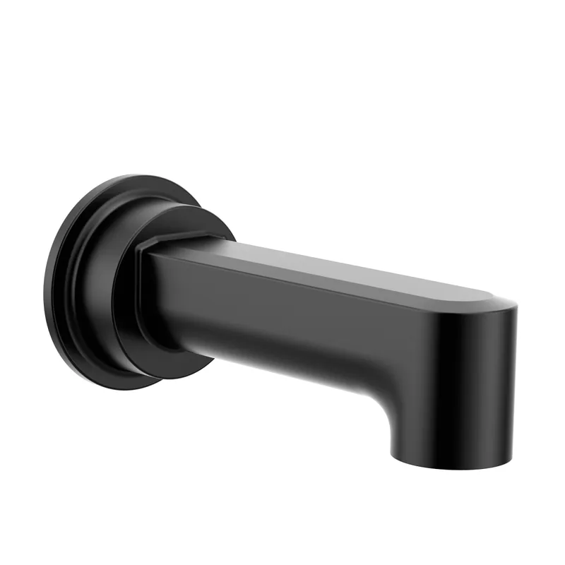Moen 4326BL Greenfield Matte Black Nondiverter Spout