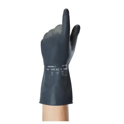 AlphaTec 6435 ANS-6435 Heavy Duty Gloves SZ 6.5