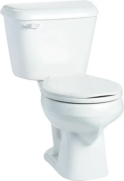 Mansfield 131.3173.WHT Alto Two-Piece Round Toilet 1.28 GPF
