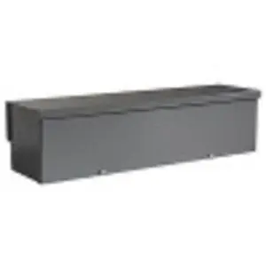 B-Line (Eaton) 6624 GRT NK Steel Painted NEMA 3R Raintight Wiring Trough With Screw Cover