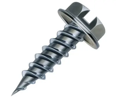 MALCO PRODUCTS, INC. CC823 Zip-In #8 x 1 in. Self-Piercing Sheet Metal Screw Pack of 500
