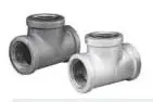Malleable ZMGT01 1/4 150# Galv MI Import Tee