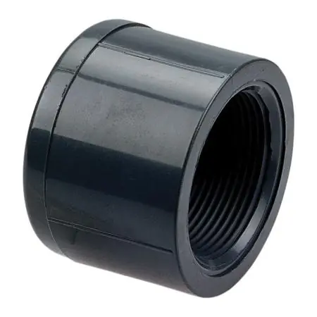 NIBCO INC CA11650 4517-3 THD CAP PVC 80
