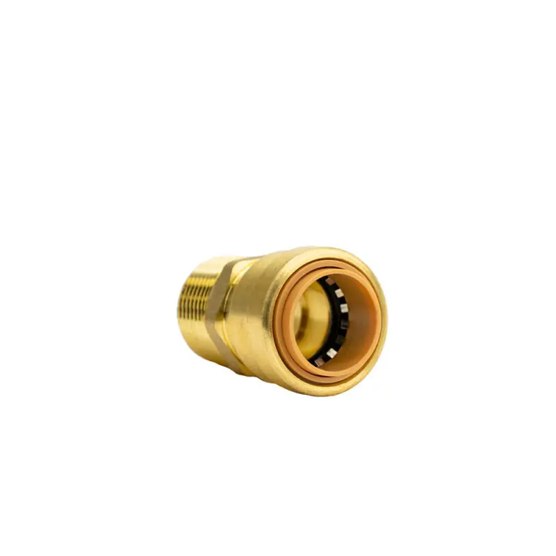 Mainline MLU134LF Push Connect Brass Male Adapter