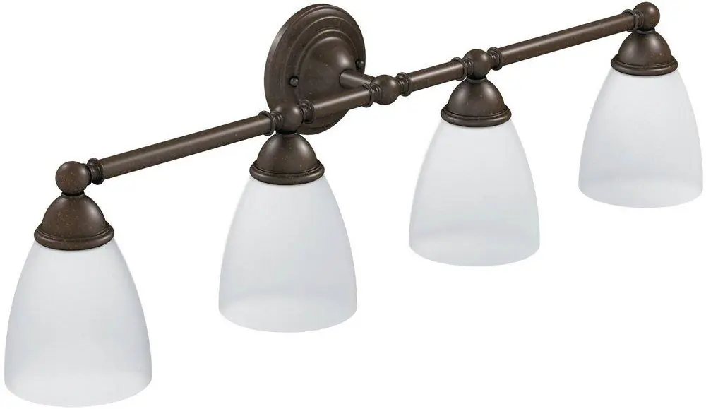 Moen YB2264ORB Brantford 4-Light Oil Rubbed Bronze Bath Light