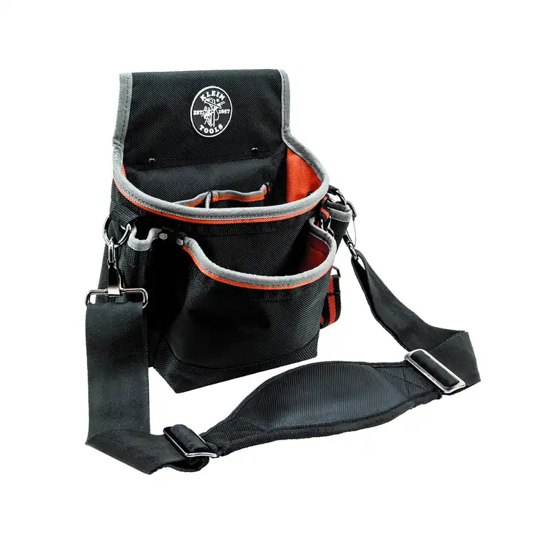 Klein 5243 Tool Pouch 15 Pocket Heavy Duty