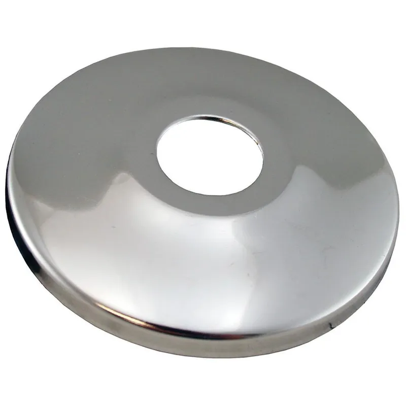 Jones Stephens E03125 Sure Grip 1-1/4 in. Steel Escutcheon in Chrome Plated