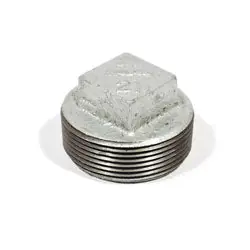 MALLEABLE ZMGPL10 Approved Vendor 3 NPT Galvanized Malleable Iron Plugs