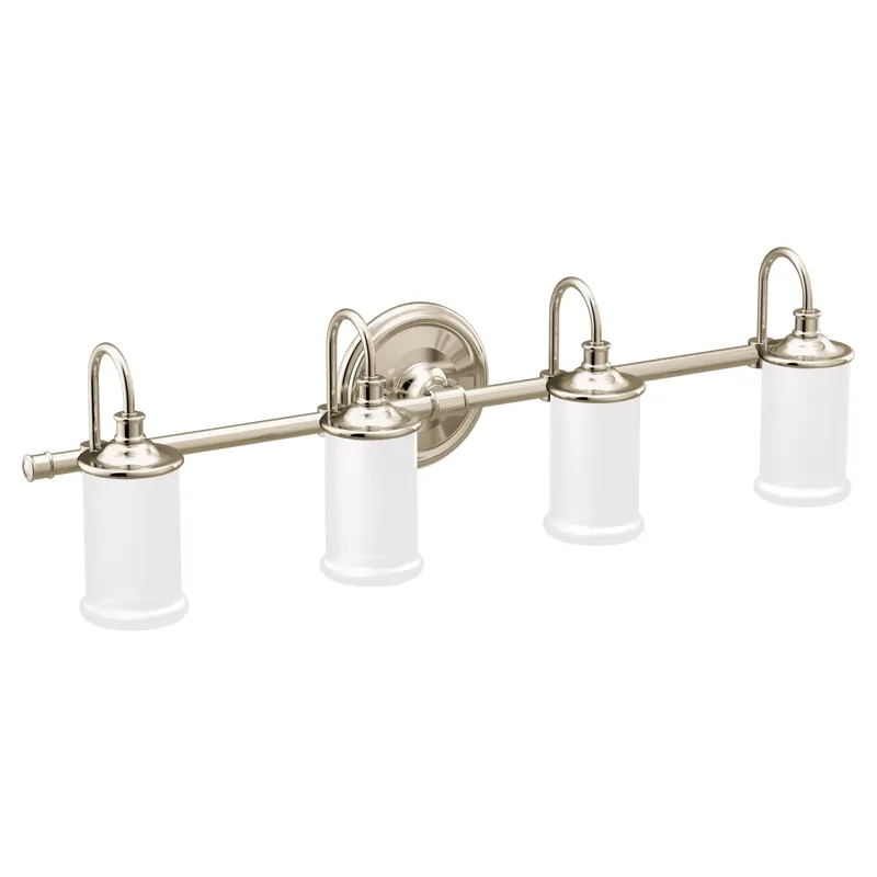 Moen YB6464NL Belfield 4-Light Polished Nickel Bath Light