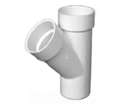 CHARLOTTE PIPE PVC 00602 0600 1-1/2 DWV SXHXH ST WYE