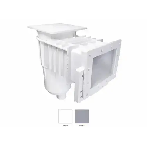 CUSTOM MOLDED PRODUCTS 25160-111-100 Gry Wide Mouth Vl Skimmer
