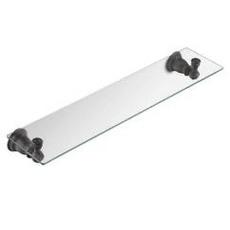 Moen YB5490WR Kingsley Glass Shelf Wrought Iron
