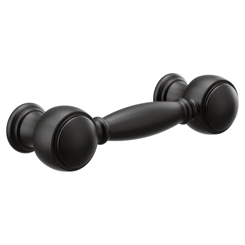 Moen YB8407BL Weymouth Matte Black Drawer Pull