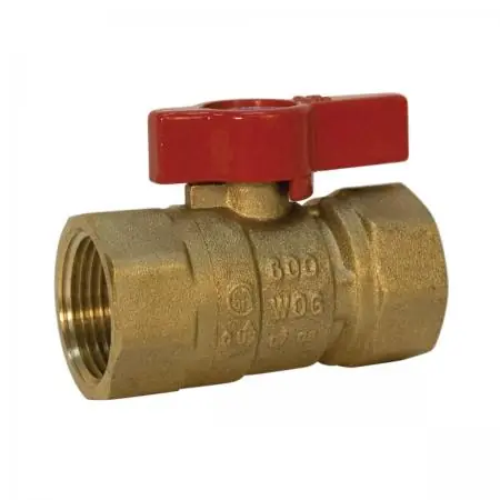 NIBCO N012116 GB1A 1/2 Gas BV W/Lever Handle