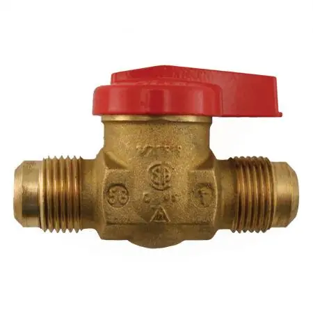 Jones Stephens B68050 1/2 Fl X 1/2 Fl Lvr HD Gas