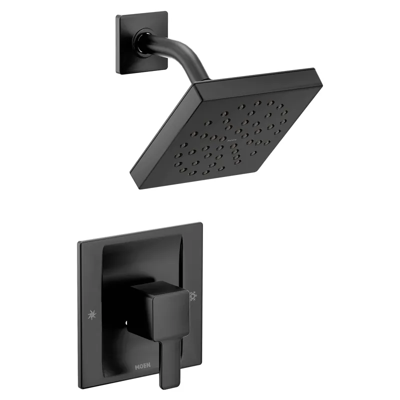 Moen TS2712EPBL 90 Degree Matte Black Posi-Temp(R) Shower Only