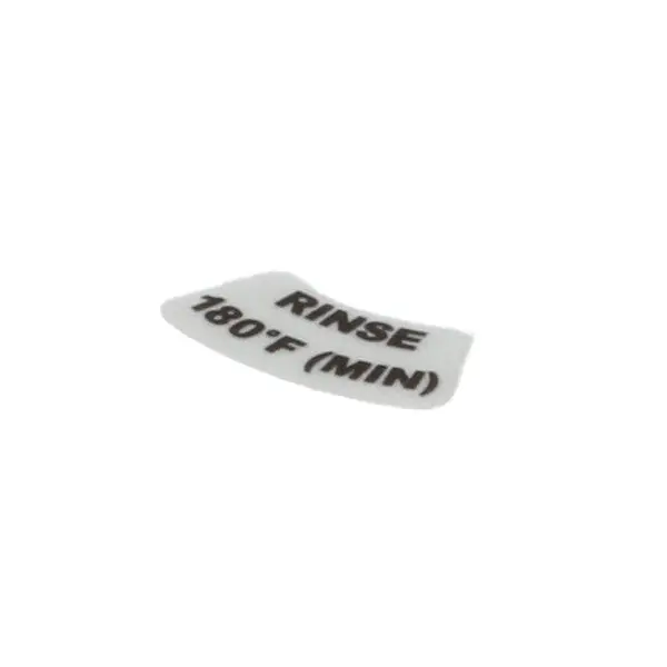Jackson 9905-002-97-62 Decal Rinse 180F (Min)