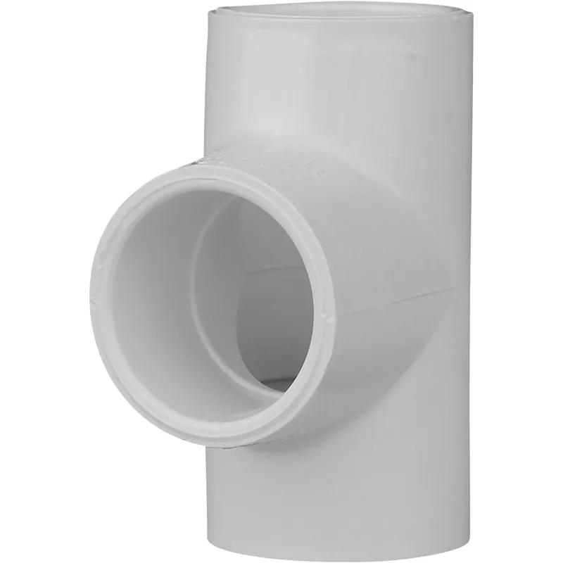Charlotte Pipe PVC 02400C 0800HA 3/4 In. Schedule 40 PVC Tee (10-Pack)