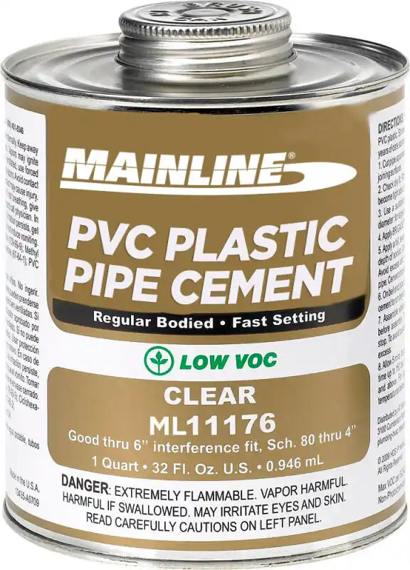 Mainline ML11174 Cement 1/2pt Clear