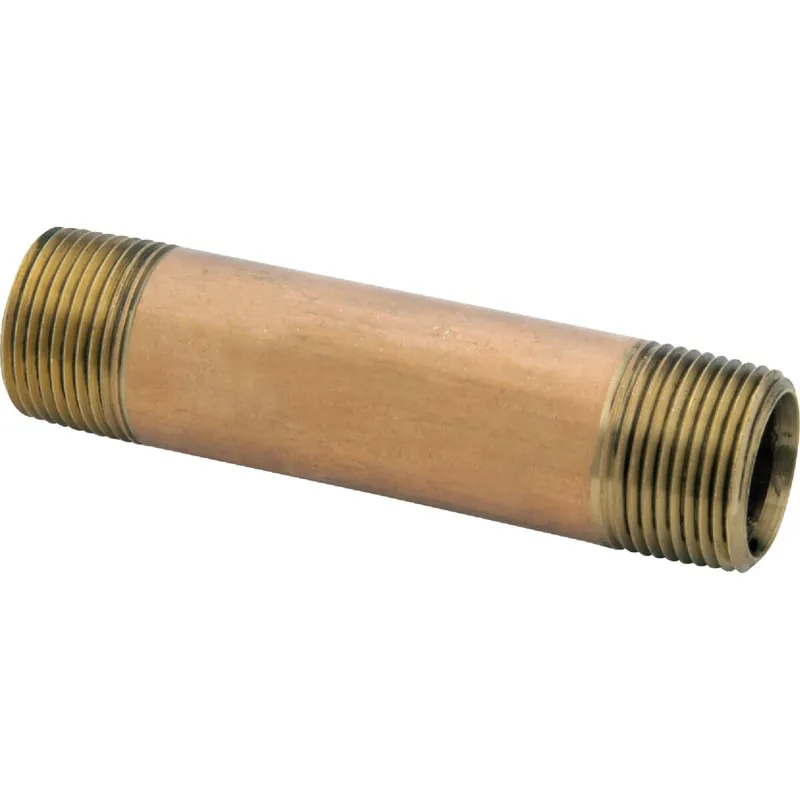 Anderson Metals 38300-0615 3/8 In. x 1-1/2 In. Red Brass Nipple