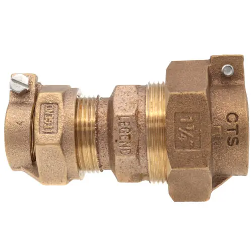 Legend 313-221NL 1-1/4 x 1 Pack Joint CTS Union T-4301NL