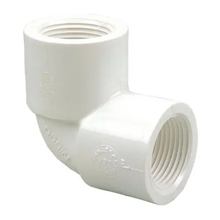 NIBCO INC L866100 408-005 1/2 FXF 90 DEG ELL PVC 40