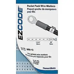 Thomas and Betts WM-46-90 Wire Marker Book