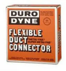 Duro Dyne 010267 Duro Dyne FFF444 TDC/TDF Excelon Grip Loc Flexible Duct Connector 4 Inch