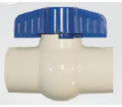 HYDRAPRO H50067 1 in. Socket x Socket CPVC Full Port Ball Valve, Lead Free