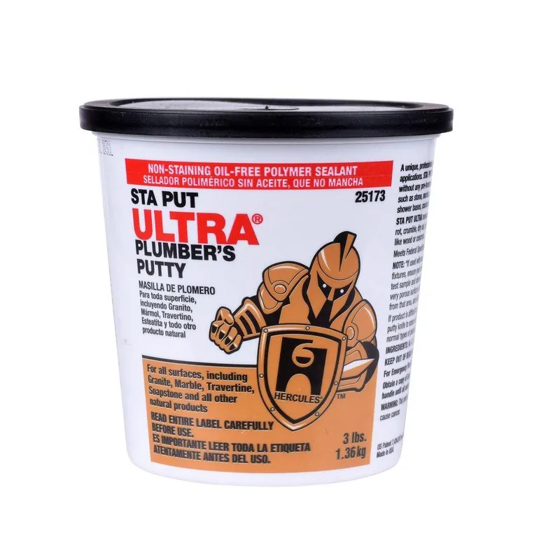 Hercules 25173 Sta Put 3 lb Metal White Putty Replacement MPN