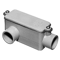 Thomas and Betts E985J Type LR Conduit Body 2 inch PVC