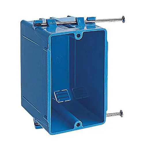 THOMAS AND BETTS B118A CARLON 1-GANG NEW WORK OUTLET BOX