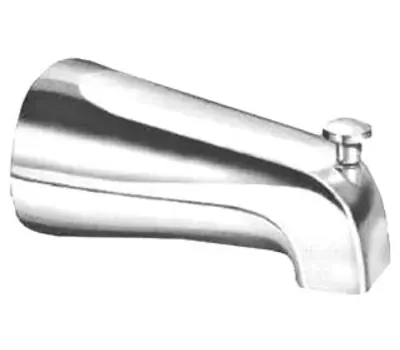 PASCO 1128 5.625 in. Die Cast Front Lift Diverter Spout, Chrome