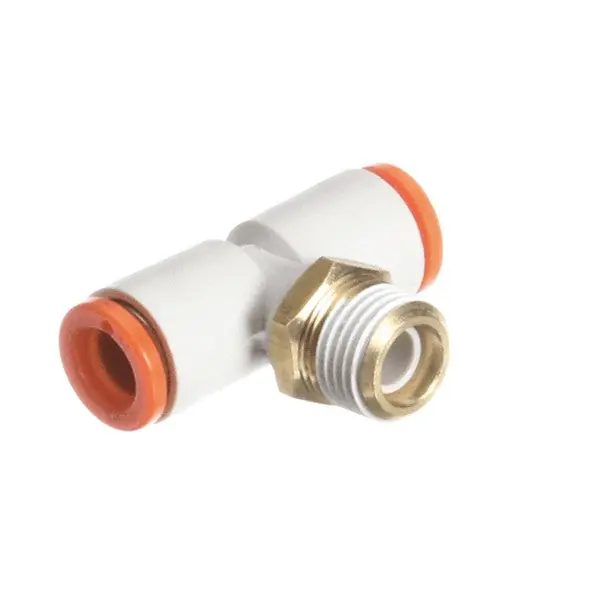 Edlund F038 Fitting 1/4OD Push In Brach Tee