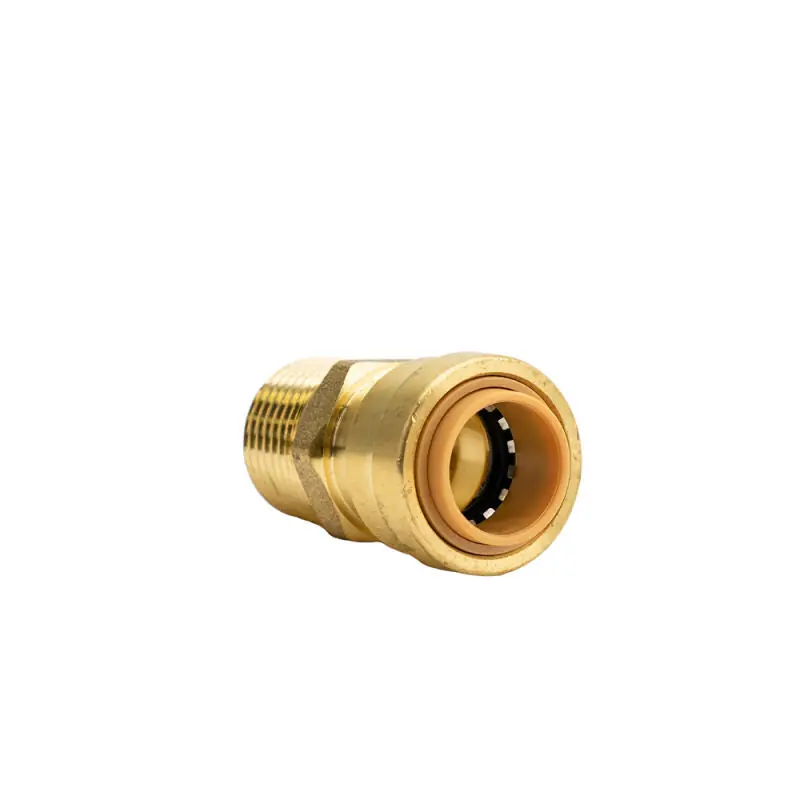 Mainline MLU120LF Mainline 1/2 Push Connect Brass Male Adapter Lead Free