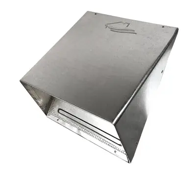 BUILDER'S BEST 112566 8 GALV HOOD 1/8SCRN&FLP