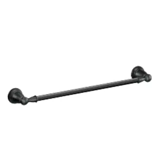 Moen Y2624BL Banbury Matte Black Towel Bar